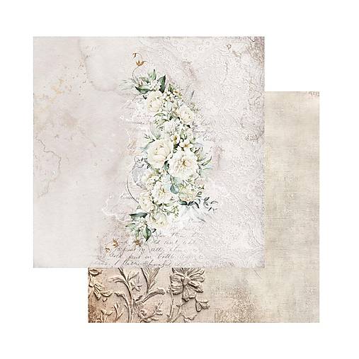 Scrapbook papier The Beginning of Our Story Alchemy of Art  6x6