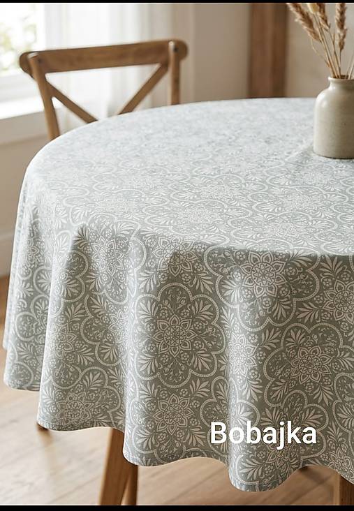 Úžitkový textil - Okrúhly obrus 145cm - 18598826_