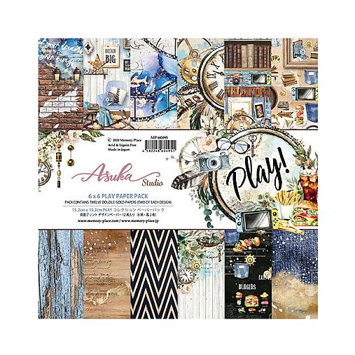 Scrapbook papier Play! Asuka Studio 6x6