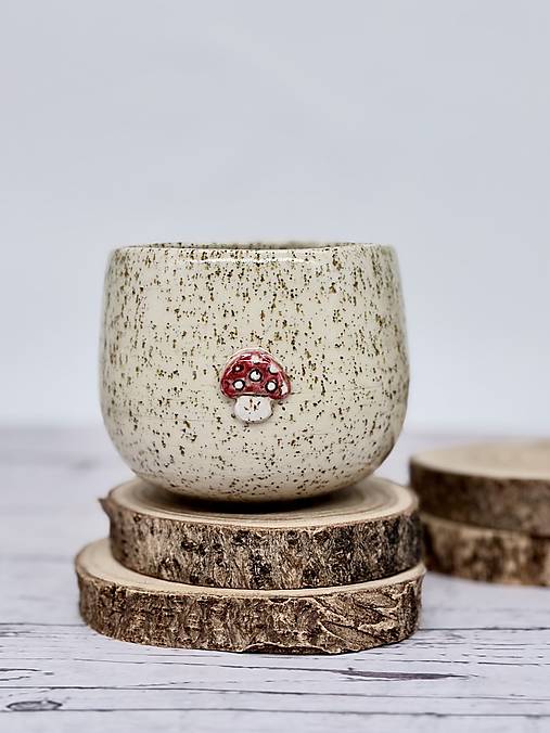 Oat Amanita - pohárik latte elegán (330ml, bez uška)